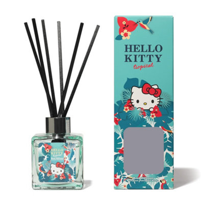 Hello Kitty Tropical Pineapple Reed Diffuser -Summer Home Fragrance  Fruity ScentBottle 6 Reeds100Ml Aroma OilLong-Lasting from B&Q