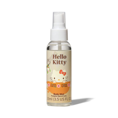 Hello Kitty Pumpkin Spiced Latte Body Mist100Ml Autumn Fragrance Spray With Warm Spiced ScentLight Formula For Daily Use from B&Q