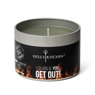 Hells Kitchen LimeMandarin & Basil Tin Candle from B&Q