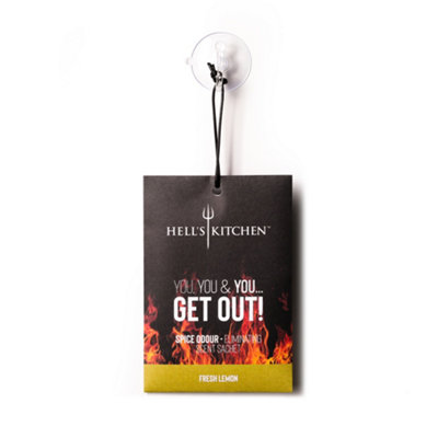 B&Q -  Fresh Lemon Scented Sachets (3 Per Pack)