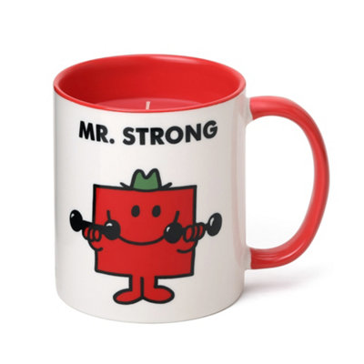 Mr. Men And Little Miss Little Miss Naughty Blueberry Muffin Scented Reusable Mug Candle from B&Q