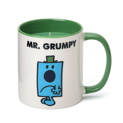 B&Q -  Mr Grumpy Black Pepper & Sandalwood Scented Reusable Mug Candle