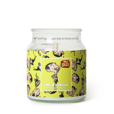 Mr Bean Lime & Vanilla Scented Candle  140G (1-Wick) from B&Q