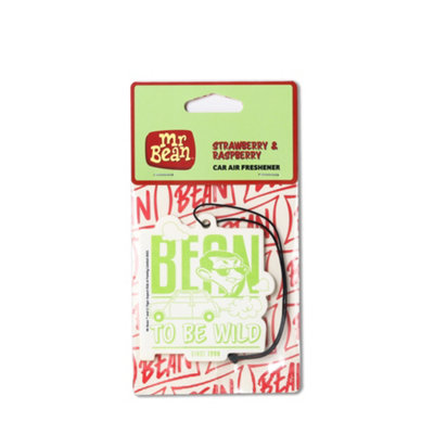  - Mr Bean Strawberry & Raspberry Hanging Car Air Freshener