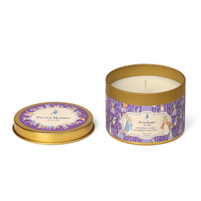 Peter Rabbit™ Blueberry Jam Scented Tin Candle 1 Wick 25Hr Burn from B&Q