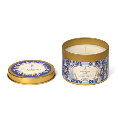 Peter Rabbit™ Blueberry Pie Scented Tin Candle 1 Wick 25Hr Burn from B&Q