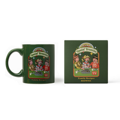 Steven Rhodes Lets Make Special Brownies Green Mug Candle With Brownie Scent from B&Q