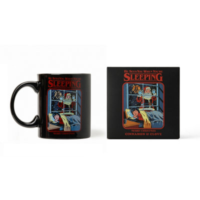 Steven Rhodes Worship Coffee Black Mug Candle With Vanilla Espresso Scent from B&Q