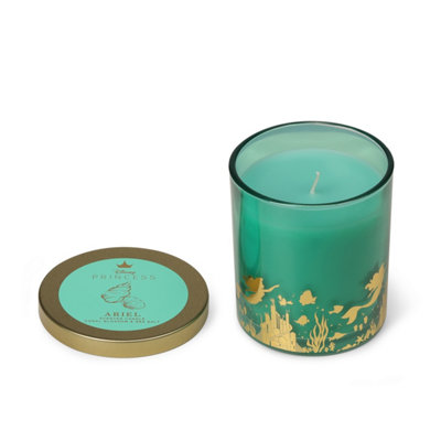 Disney Princess Ariel Coral Blossom And Sea Salt Scented Candle 213G - Image 11