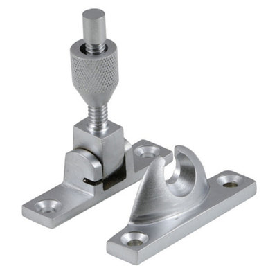 Narrow Brighton Sash Fastener (Non-Locking)Satin Chrome