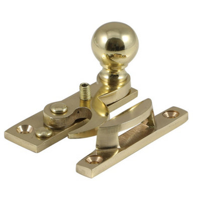  - Locking Claw Sash FastenerPolished Brass