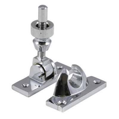 - Non-Locking Brighton Sash FastenerPolished Chrome
