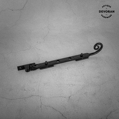 Devoran 10" Monkey Tail Casement Window StayBlack from B&Q