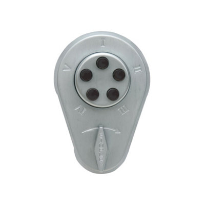 Kaba Simplex 919 (Nl200) Thumb Turn Digital LockSatin Chrome from B&Q