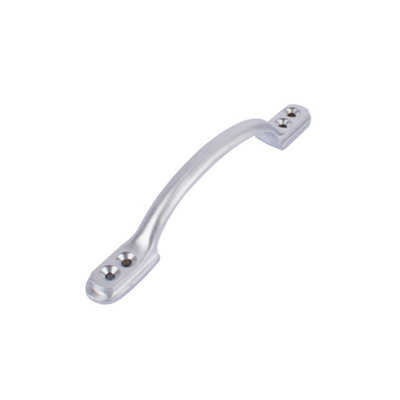 Sash Heritage Sash Handle With Border (133mm)Satin Chrome from B&Q