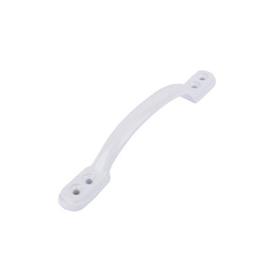 Sash Heritage Sash Handle With Border (133mm)White from B&Q