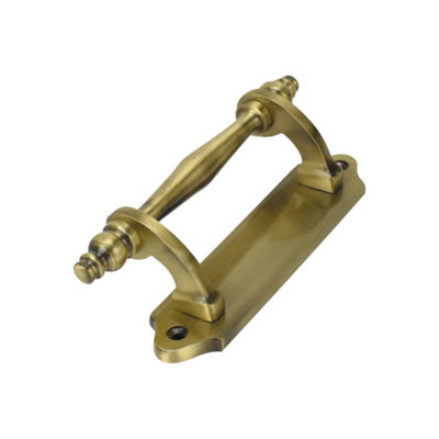 Sash Heritage Traditional Sash HandleAntique Brass from B&Q