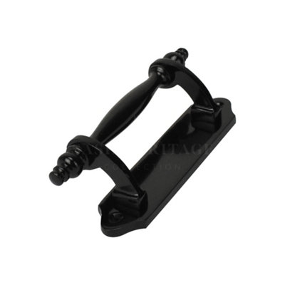 Sash Heritage Traditional Sash HandleBlack from B&Q