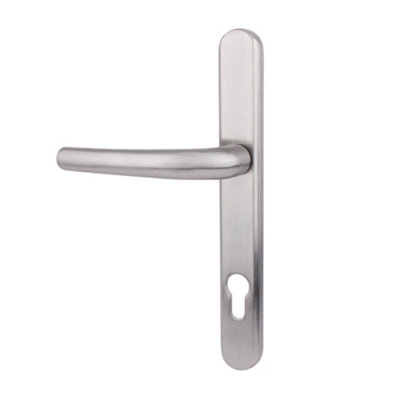 Sox Stainless Steel Long Backplate Door Handle (92mm)Stainless Steel(Sold In Pairs) from B&Q
