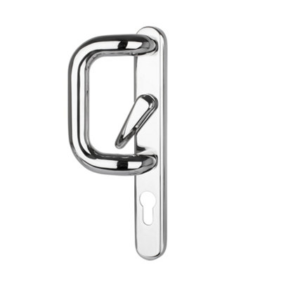 Sox Stainless Steel Patio Door HandlePolished Stainless Steel(Sold In Pairs) from B&Q