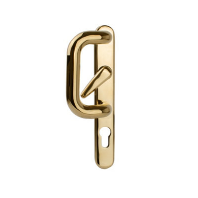 Sox Stainless Steel Patio Door HandlePvd Gold(Sold In Pairs) from B&Q