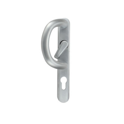 Vista Patio Door HandleSatin Chrome(Sold In Pairs) from B&Q