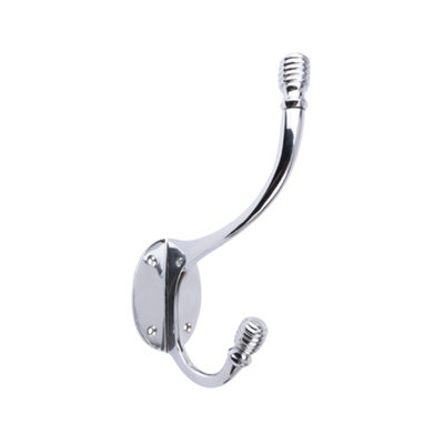 Dart Beehive Hat & Coat Hook150mm X 98mmPolished Chrome from B&Q