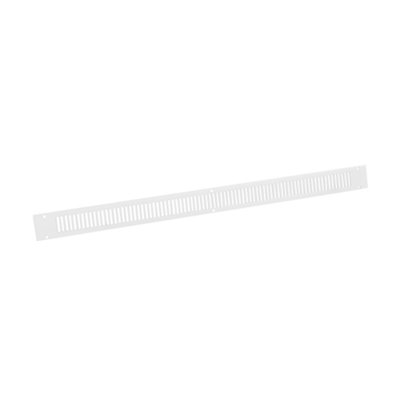 Titon White Trickle Vent Flat Aluminium Grille (288Mm X 22Mm)