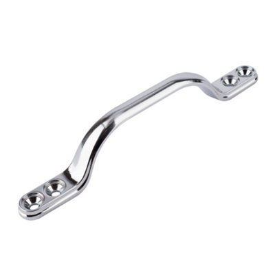 Timber Series Sash Window Bow Handle (150mm)Hardex Chrome from B&Q