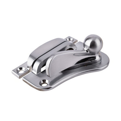 Timber Series Flat Fitch Catch (Locking)Hardex Graphite from B&Q