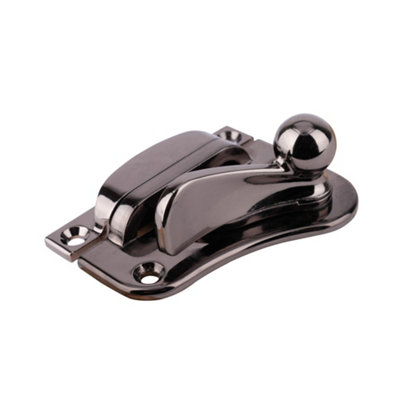 Timber Series Flat Fitch Catch (Locking)Hardex Bronze from B&Q
