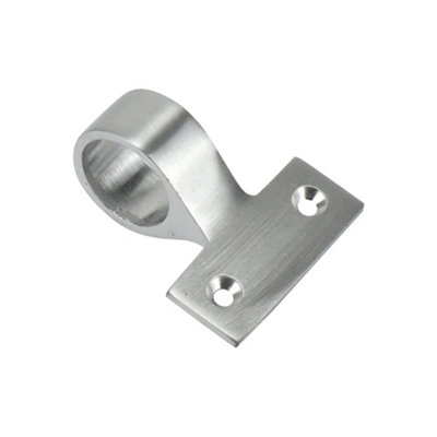 Sash Heritage Ring Sash Ornamental PlainSatin Chrome from B&Q