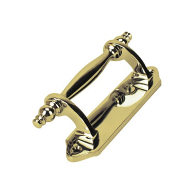Sash Heritage Traditional Sash Handle (130mm)Polished Brass from B&Q