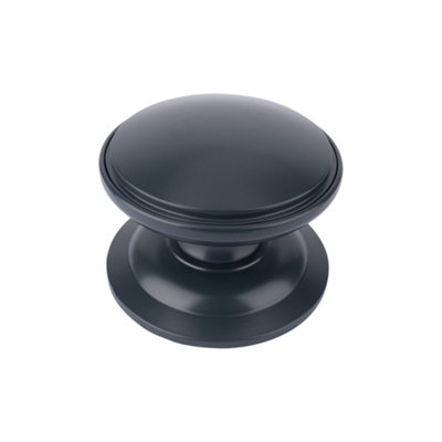 Timber Series Decorative Round Centre Door Knob (100mm Diameter)Hardex Gold from B&Q