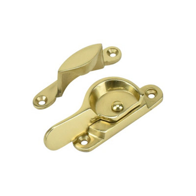 Sash Heritage Fitch Fastener (Non Locking)Polished Brass from B&Q