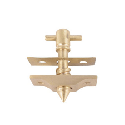  - Simplex Brass Baton Rod Screw Standard (38mm)Satin Brass