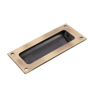 Sash Heritage Traditional Flush Sash LiftAntique Brass from B&Q