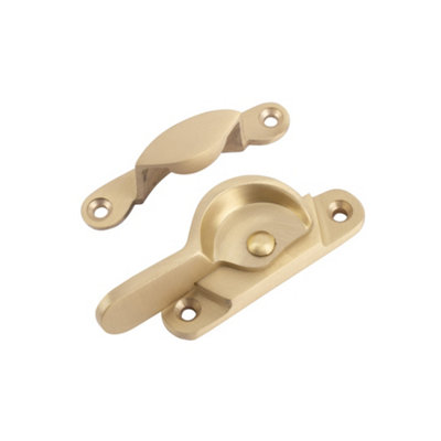 Sash Heritage Fitch Fastener (Non Locking)Satin Brass from B&Q