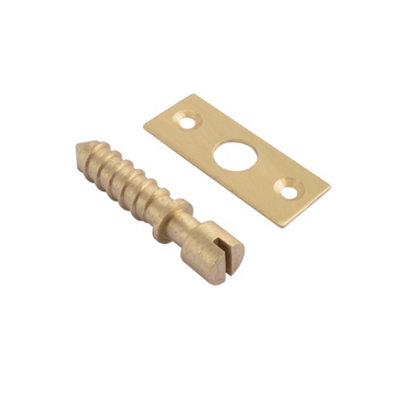 Simplex Brass Hinge Screws (Sold In Pairs)Satin Brass