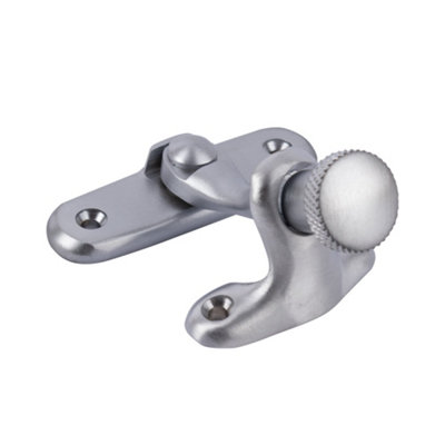 Sash Heritage Swing Arm Brighton Fastener (Non Locking)Satin Chrome from B&Q