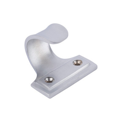 Sash Heritage 50mm Cast Brass Standard Sash LiftSatin Chrome from B&Q