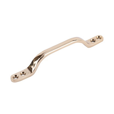 Sash Heritage Sash Window D Handle (128mm)Gold from B&Q