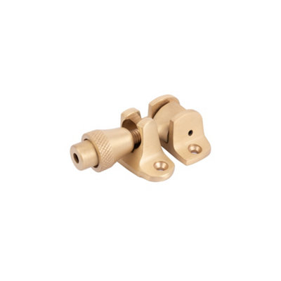 Sash Heritage Brighton Acorn Fastener (Locking)Satin Brass from B&Q