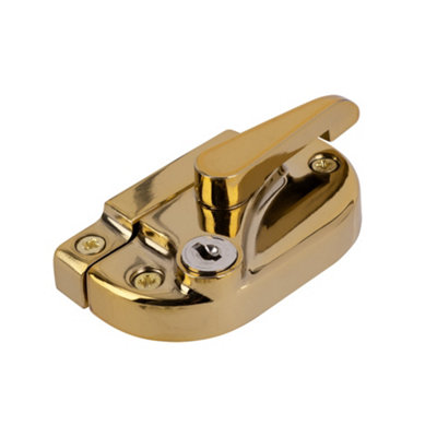 B&Q -  Modern Cam Lock (Locking)Gold