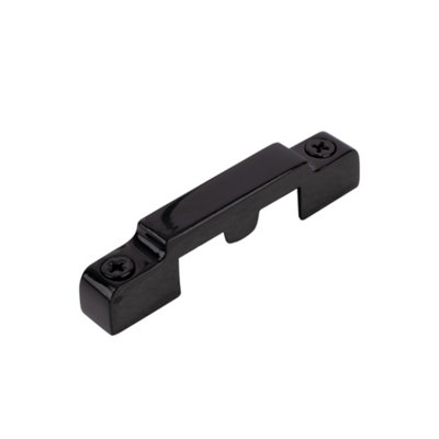 Sash Heritage Modern Cam Lock Narrow Keep (9mm)Black from B&Q