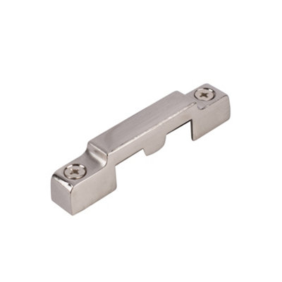Sash Heritage Modern Cam Lock Narrow Keep (9mm)Satin Nickel from B&Q