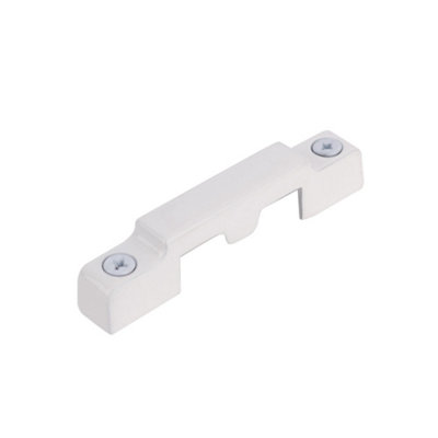 Sash Heritage Modern Cam Lock Narrow Keep (9mm)White from B&Q
