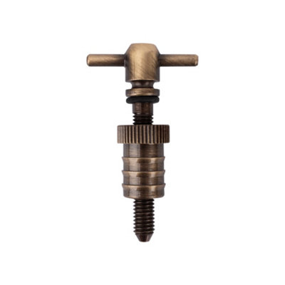  - Simplex Solid Brass Fast Baton Rod ScrewAntique Brass