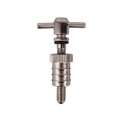  - Simplex Solid Brass Fast Baton Rod ScrewSatin Nickel