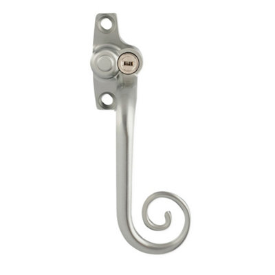 Timber Series Monkey Tail Espag Window Handle (Key Locking)(Right Hand)Hardex Graphite from B&Q